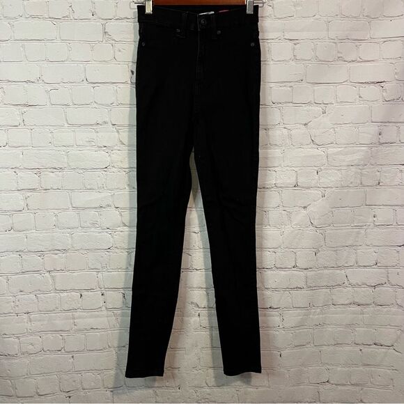 Celebrity Pink The Deb Black Skinny Jeans size 24 - Picture 1 of 7